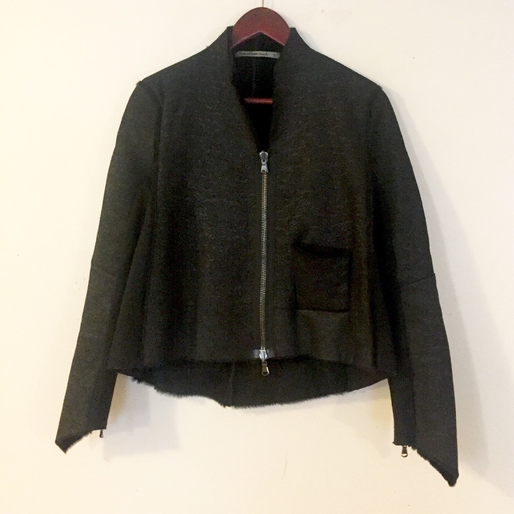 Transit Leather Shearling Jacket - image 5